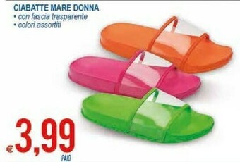 MD Discount Ciabatte Mare Donna offerta
