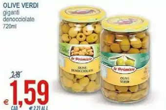 MD Discount Le Primizie Olive Verdi Giganti Denocciolate offerta