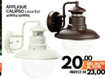 Orizzonte Applique offerta