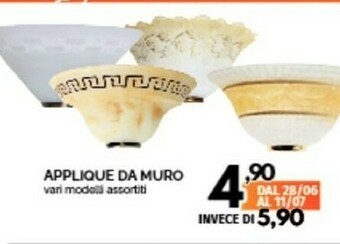 Orizzonte Applique offerta