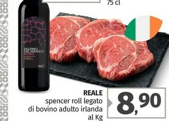 Pam Reale Spencer Roll Legato Di Bovino Adulto Irlanda offerta