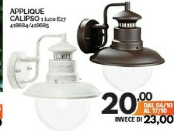 Orizzonte Applique offerta