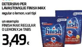 Superconti Finish Detersivo lavastoviglie offerta