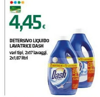 Superconti Dash Detersivo lavatrice offerta