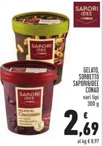 Sapori & Idee Conad Gelato Sorbetto 300 g
