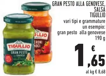Tigullio Gran Pesto Alla Genovese Salsa 190 g
