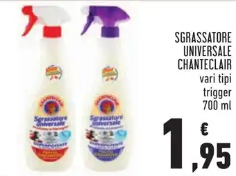 Chanteclair Sgrassatore Universale Trigger 700 ml