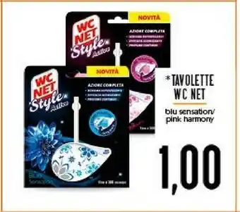 Conad WC Net Tavolette Blu Sensation offerta