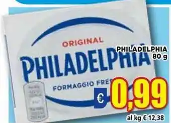 Vivo Supermercati Philadelphia 80 g offerta