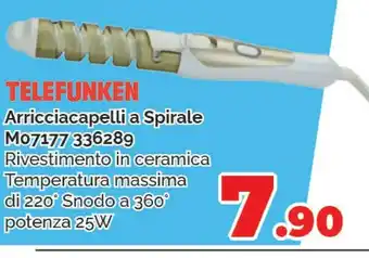 Orizzonte Telefunken Arricciacapelli offerta