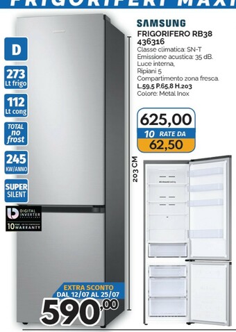 Orizzonte Samsung Frigoriferi offerta