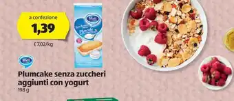 ALDI Plum cake senza zuccheri aggiunti con yogurt 198g offerta