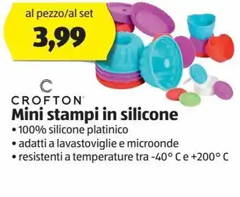 ALDI Mini stampi in silicone offerta