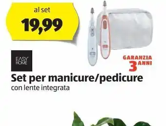 ALDI Set per manicure/pedicure offerta