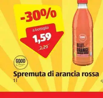 ALDI Spremuta di arancia rossa 1 l offerta