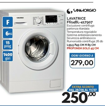 Orizzonte Lavatrice offerta