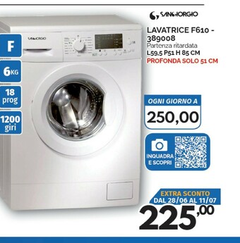 Orizzonte Lavatrice offerta