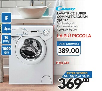 Orizzonte Candy Lavatrice offerta