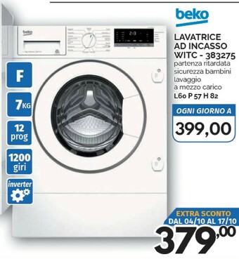 Orizzonte Beko Lavatrice offerta
