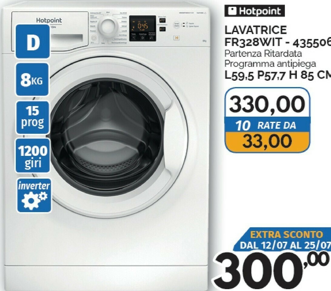 Hotpoint Lavatrice offerta di Orizzonte