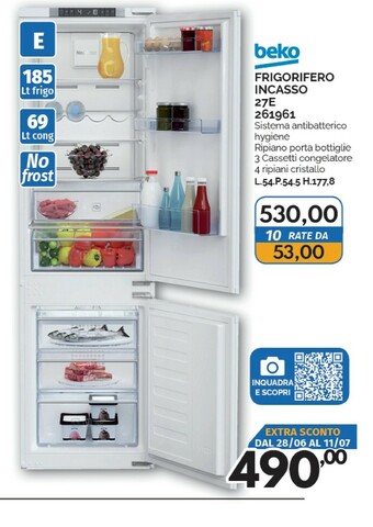 Orizzonte Beko Frigoriferi offerta