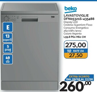 Orizzonte Beko Lavastoviglie offerta