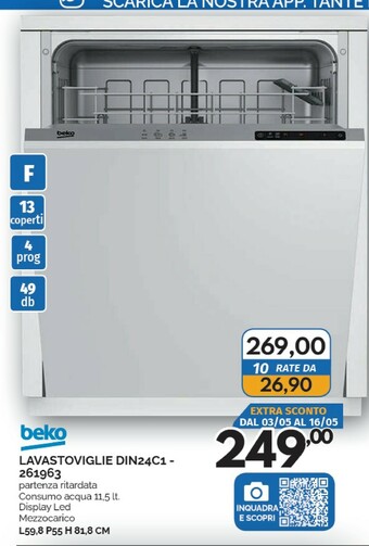 Orizzonte Beko Lavastoviglie offerta
