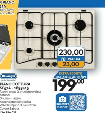 Orizzonte Piano cottura offerta