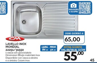 Orizzonte Lavatrice offerta