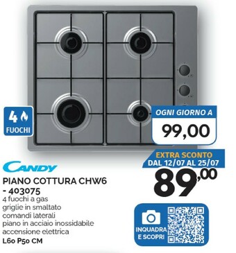 Orizzonte Candy Piano cottura offerta