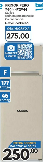 Orizzonte Beko Frigoriferi offerta