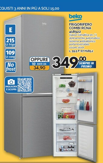 Orizzonte Beko Frigoriferi offerta