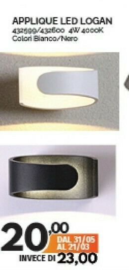 Orizzonte Applique offerta