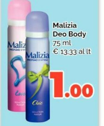 Orizzonte Malizia Deodorante offerta
