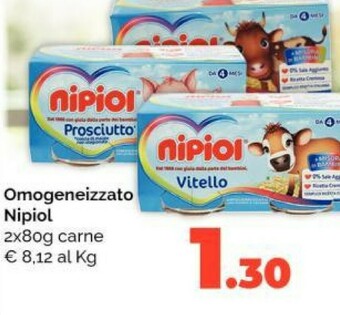 Orizzonte Nipiol Omogeneizzati offerta