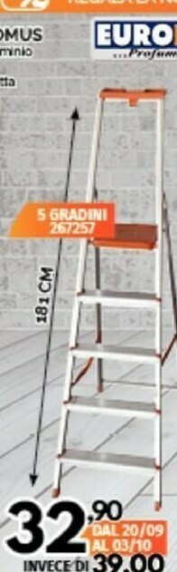 Scale in alluminio