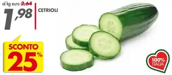 Italmark Cetrioli offerta