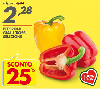 Italmark Peperoni Gialli/Rossi Selezione offerta