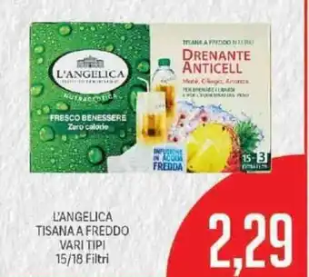 Supermercati Piccolo L'Angelica Tisana Freddo vari tipi 15/18 Filtri offerta