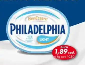 Italmark Philadelphia BenEssere Light offerta