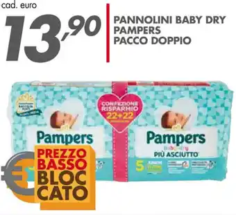 Pampers Pannolini Baby Dry Pacco Doppio
