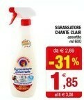 Iperal Chanteclair Sgrassatore offerta