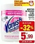 Iperal Vanish Additivo in Polvere o Gel offerta