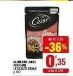 Iperal Cesar Alimento Umido Per Cane offerta