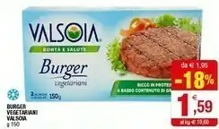 Iperal Valsoia Burger Vegetariani offerta