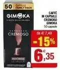 Iperal Gimoka Caffe In Capsule Cremoso offerta