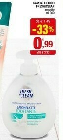 Iperal Fresh & Clean Sapone Liquido offerta