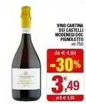 Iperal Pignoletto Vino Cantina Dei Castelli Modenesi DOC offerta