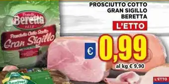 Vivo Supermercati Beretta Prosciutto Cotto Gran Sigillo offerta