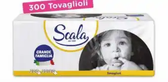 Acqua & Sapone Scala Tovaglioli 1 velo 30x30 cm 300 pz. offerta